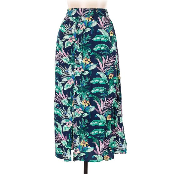 π¨ 50% OFF BUNDLES! CYBER WK ENDS 12/7 π¨ NWT LOFT Midi Skirt - Picture 1 of 7